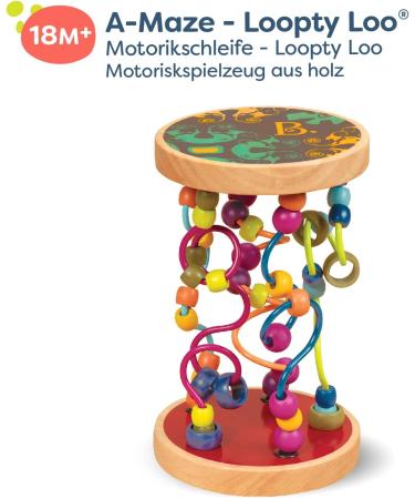 Shop B. Toys Motor Shiffers - Wooden Baby Toys with Pearls | Fun & Safe Baby Toys for 18 Months+ - Buy Online on SooperMarket.com