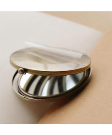 ROSEWARD Hand Painted Sunflower Compact Mirror - 1X/2X Magnifying Copper Round Handheld Makeup Mirror for Women - Unique Travel Gift - Buy Online on SooperMarket.com