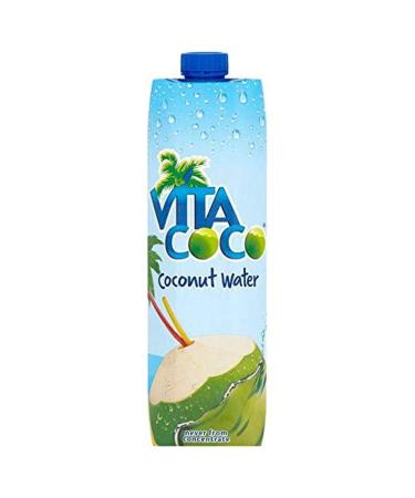 Vita Coco 100% Natural Coconut Water 1000ml 1 l (Pack of 1) Standard Packaging