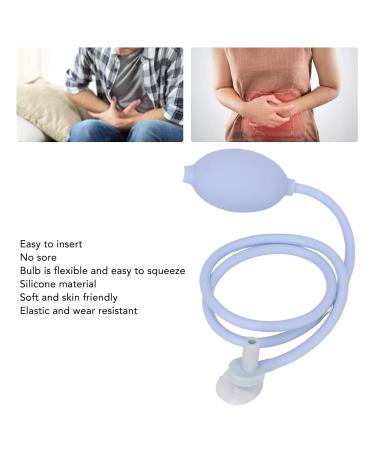 Flexible Silicone Enema Bulb with Hose - Easy to Clean Portable & User-Friendly | Ideal for Individual Care - Buy Online on SooperMarket.com