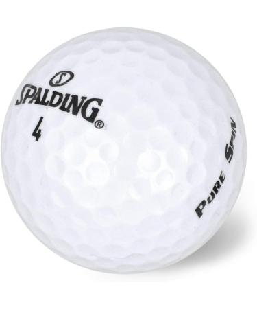 SPALDING Pure Spin 12 Ball Pack - White | Premium Golf Balls - Buy Online on SooperMarket.com
