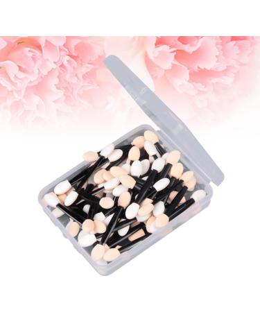 100 Pcs Professional Makeup Eye Shadow Sponge Applicator Makeup Application Set Mini - Buy Online on SooperMarket.com
