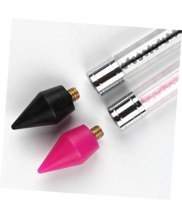 POPETPOP 5pcs Tools Diamond Art Pen Tip Dotting Tool Refills Gem Picker Tool Diamond Art Pen Refill Diamond Art Supplies Diamond Art Accessories Rhinestone Wax Metal 2.85X1.50X1.50CM Rosy - Buy Online on SooperMarket.com
