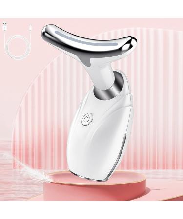 3-in-1 Electric Face & Neck Massager | 45 Heat & 3 Massage Modes | Skin Tightening & Firming Tool - Buy Online on SooperMarket.com