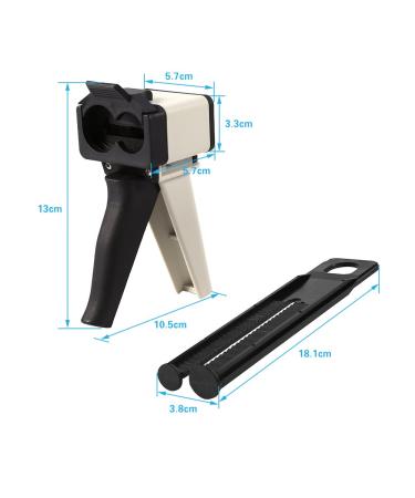 MUNEFE Dental s Material Dispenser 1:1/2:1 Cartride Mixin Delivery Caulkin Tool Dental Dispensers Tools for Dentist - Buy Online on SooperMarket.com