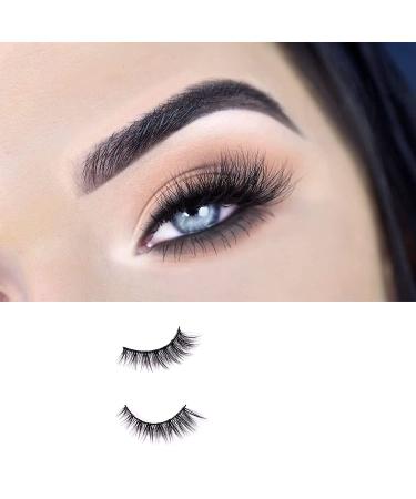 DAODER Cat Eye Mink Lashes - 10 Pairs Short Natural Wispy Extensions - Buy Online on SooperMarket.com