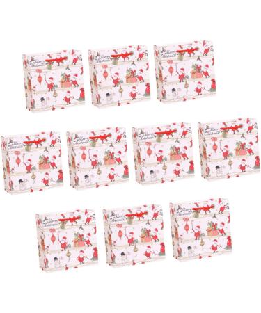 Anneome 10pcs Present Bags Candy+box Wrapping Bags Candy Packaging Christmas Bags Bag Packing Bag Small - Buy Online on SooperMarket.com