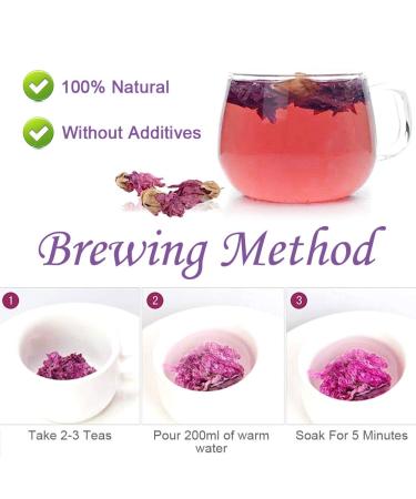 Dried Violets 35g - Sweet Violet Tea and Edible Flowers for Natural Food Coloring - Buy Online on SooperMarket.com