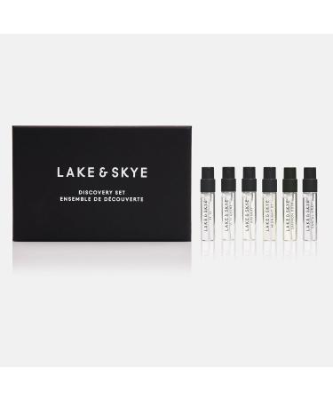 Lake & Skye 6 Piece Discovery Set Includes 11 11 11 11 Azure Apaaray Midnight 07 Saffron Dusk and Santal Gray 0.06 fl oz ea (2 ml ea) - Buy Online on SooperMarket.com