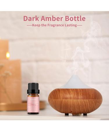 Peony Essential Oil 10ml - 100% Pure Organic Fragrance Oil for Aromatherapy, Diffuser, Candle Making, Soap Making - Brown Bottle - Pack of 1 - Buy Online on SooperMarket.com