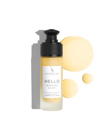 Vitamin C Serum for Face and Skin - 20% Vitamin C Anti-Ageing Formula with Hyaluronic Acid and Rhubarb Extract - VEGAN - 30ml - Natural Skin Care against Wrinkles and Blemishes
