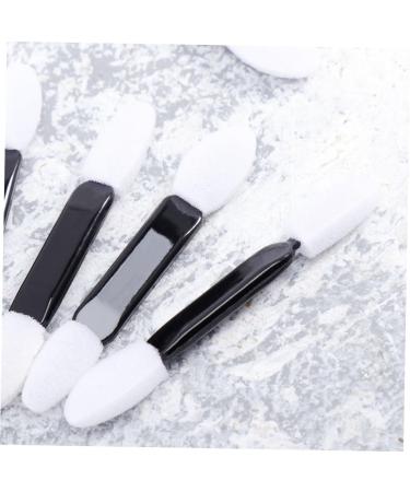 Mikinona Makeup Eyeshadow 100pcs Women s Suits Eyeshadow Sponge Brush Eye Shadow Applicator Set Travel Toolkit Cosmetic M White - Buy Online on SooperMarket.com