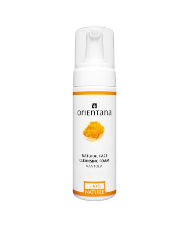 Orientana - Natural Face & Eyes Cleansing Foam Kantola | 99.5% Natural Vegan Makeup Removal | Gently Cleanses | Moisturizing & Regenerating Effect | Nourishes & Smoothes Skin - 150 ml Aloe Vera