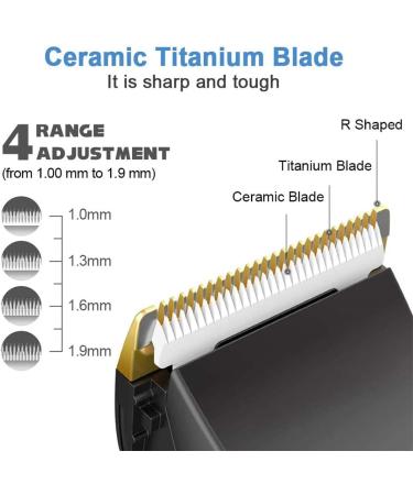 Professional Low Noise Hair Clippers for Men Kids Rechargeable Cordless Clippers Hair Trimmer Set Electric Haircut Kit with LED Display and Charge Stand for Men and Family Use - Buy Online on SooperMarket.com