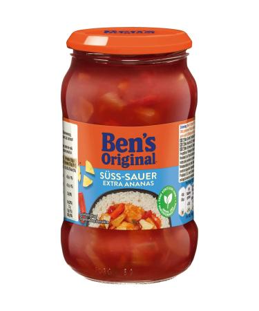 Ben's Original Sauce Sweet and Sour and Extra Pineapple 400 g Sweet and Sour and Extra Pineapple 1 l (1 pack)