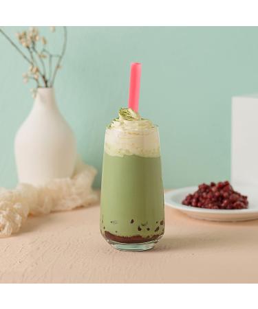 50 Pcs Colorful Jumbo Smoothie Straws - Disposable Plastic Boba Straws - Buy Online on SooperMarket.com