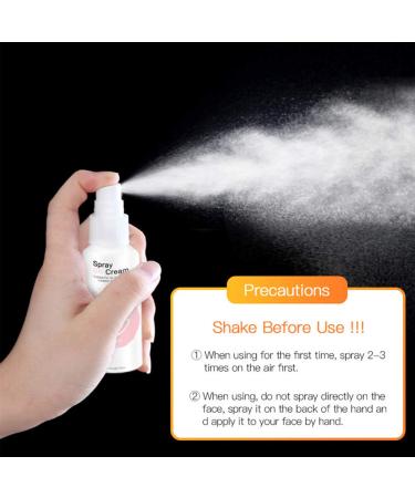 Ofanyia Concealer Makeup Spray: Oil Control, Waterproof, Long Lasting Full Cover for Eye Bags, Dark Circles, Pores, Pimple, Acne Mark - Matte Foundation BB Cream - Buy Online on SooperMarket.com