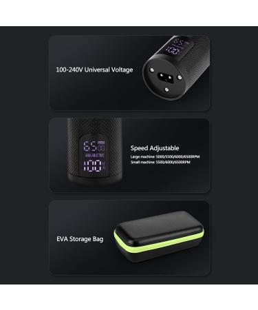 Professional Electric Hair Clipper Set | Speed Adjustable Low Noise Intelligent Display - Buy Online on SooperMarket.com