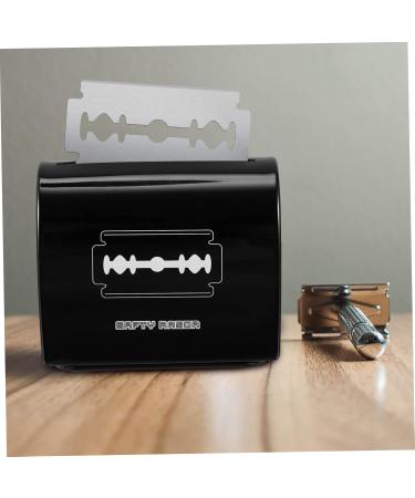 Blades Disposal Case for Salons | Safe Bank Blades & Razor Storage | Barber Shop Consolidation Kit - Buy Online on SooperMarket.com