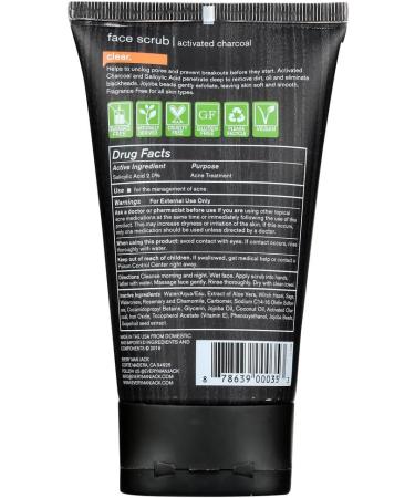 Every Man Jack Face Scrub - Skin Clearing - 4.2 Oz | Buy Online & Ship Internationally - Buy Online on SooperMarket.com