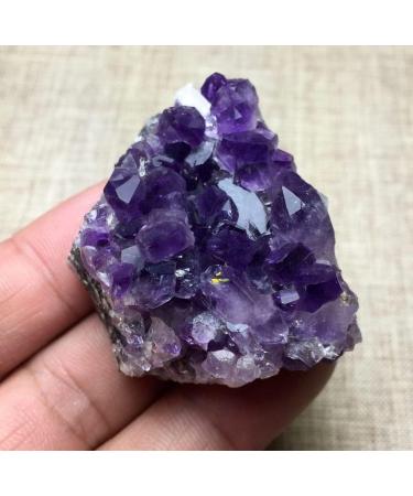 Natural Crystal Rough Natural Purple Amethyst Quartz Crystal Cluster Mineral Specimen - Buy Online on SooperMarket.com