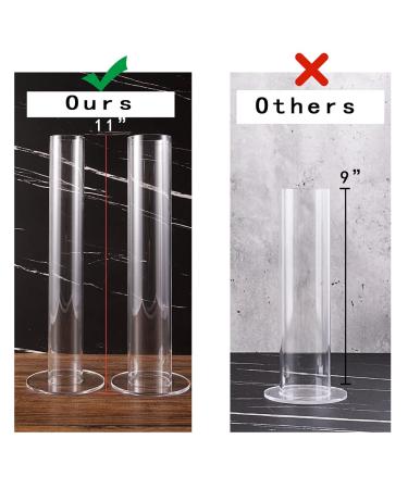 Pangkeep Acrylic Scrunchie Holder - 2Pcs Hair Tie Organizer & Display Stand for Teen Girls - Buy Online on SooperMarket.com