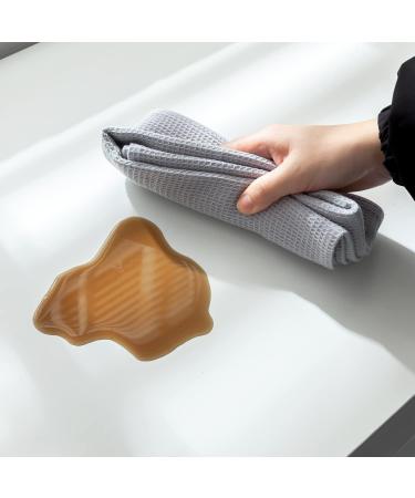 PY HOME & SPORTS 100% Cotton Waffle Weave Dish Towels Set - 8 Pieces, Super Absorbent Kitchen Hand Towels for Drying and Cleaning - 17 x 25 Inches - Beige, Khaki, Light Grey, Dark Grey - Buy Online on SooperMarket.com