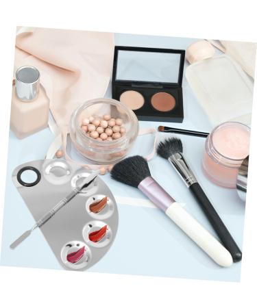 4 Sets Manicure Palette Set - Stainless Steel Nail Color Mixing Tools & Accessories for Perfect Nail Art - Buy Online on SooperMarket.com