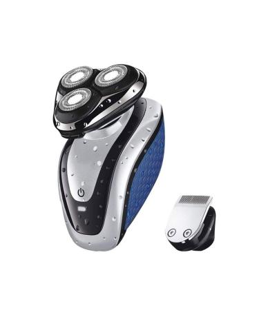 Electric Shavers for Men Mens Electric Razor 2 in 1 Dry Wet Waterproof Face Rotary Shaver Travel USB Rechargeable for Dad Husband Man