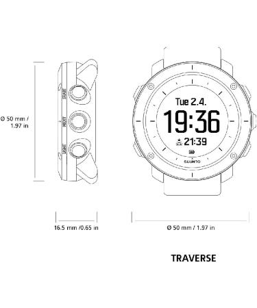Suunto Traverse Amber - Buy Online on SooperMarket.com