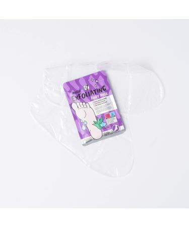 W7 Exfoliating Foot Mask Treatment - At Home Soothing Skin Repair Sock Set - 2 Pairs - With Tea Tree & Aloe Vera - Buy Online on SooperMarket.com