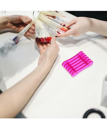 Buy Lurrose 4-Piece Nail Pencil Holder & Makeup Brush Rack - Durable ABS Cosmetic Stand for Eyeliner & Manicure Tools - International Shipping Available - Buy Online on SooperMarket.com