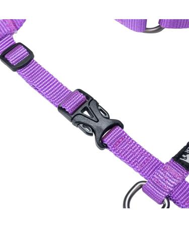 Adjustable Cat Harness for Small, Medium, Large Kittens - Purple - No Pull Pet Harness - Buy Online on SooperMarket.com