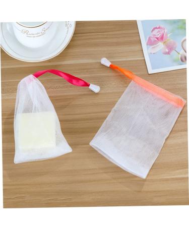 NOLITOY Soap Mesh Pouch - Exfoliating Soap Saver Bag for Handmade Soap & Bath | Bubble Net Bath Flower - Japan Cleansing Accessory - Buy Online on SooperMarket.com