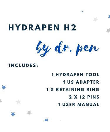 Dr Pen H2 Automatic Serum Applicator Home Kit - 2 x 12 PIN 0.25mm Cartridges - Buy Online on SooperMarket.com