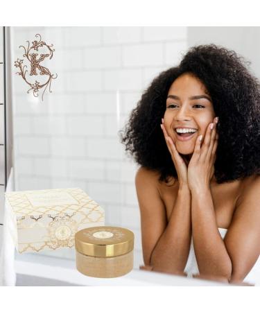 Shelley Kyle Tiramani Sugar Body Scrub - Gentle Exfoliator with Shea Butter for Softer Radiant Skin - 300ml - International Shipping Available - Buy Online on SooperMarket.com