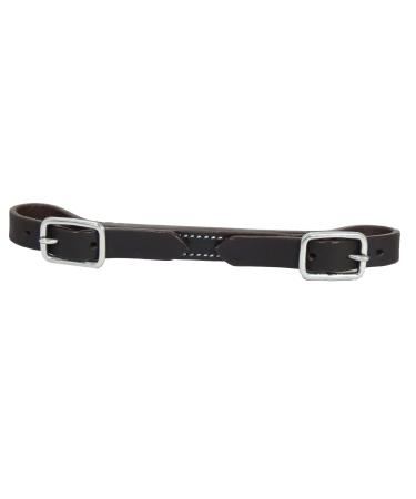 Thor Equine Western Chin Strap Curb Strap Dark Brown