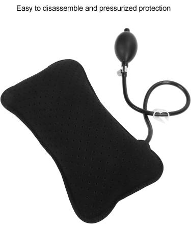 Inflatable Lumbar Support Washable Breathable Portable Inflatable Lumbar Cushion Pillow Lower Back Thin Firm - Buy Online on SooperMarket.com