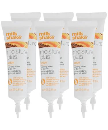 Milkshake Shake Moisture Plus Lotion 6 x 12 ml Moisturizing cream for dry hair with papaya extract and Integrity 41