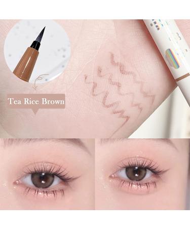 Vtrem 3PCS Eyeliner Pen Set - No-Skip Ultra-Fine Tip Liquid Eyeliner Pencil for Women - Waterproof Smudgeproof Long-Lasting Eye Liners in Black/Brown/Coffee Color - 0.56oz - Buy Online on SooperMarket.com