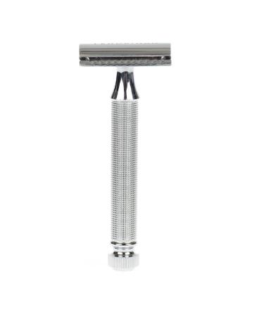 Fendrihan Double Edge Safety Razor with Square Knurled Handle - Premium Shaving Tool for a Smooth Close Shave - International Shipping Available - Buy Online on SooperMarket.com