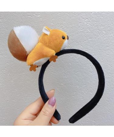 JSGHGDF 3D Animal Hairhoop Christmas Party Girl Face Washing Kids Funny Headpieces Sq - Buy Online on SooperMarket.com