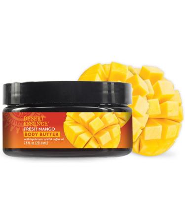 Buy Desert Essence Fresh Mango Body Butter 7.5oz | Hyaluronic Acid & Coffee Oil | Deeply Moisturizing Nourishing Antioxidant Blend - Buy Online on SooperMarket.com
