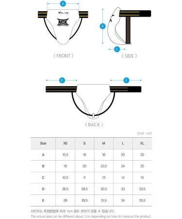 Mooto Korea Taekwondo MTX Groin Protector for Male Guard WTF Approved for Men XS to XL MMA Martial Arts Karate Kickiboxing Prevention of Injury X-Large - Buy Online on SooperMarket.com