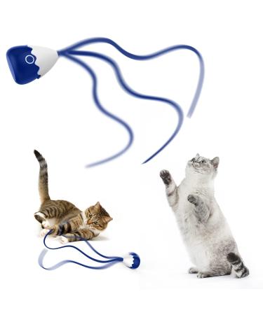 Petcronies 4 in 1 Interactive Kitten Toy (Blue02)