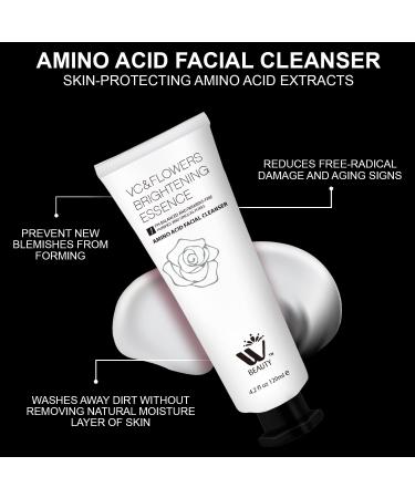 WBM Skincare Beauty Kit Facial Cleanser Moisturizer Witch Hazel Toner & Anti-Aging Night Cream for Sensitive Skin Shop Internationally - Buy Online on SooperMarket.com