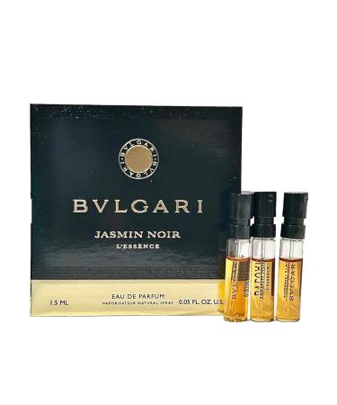 BVLGARI Jasmin Noir L'essence Perfume Sample vial WOMEN Vials 1.5 ml / 0.05 Fl Oz Pack of 3 - Buy Online on SooperMarket.com
