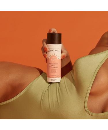 Frank Body SPF50+ Hydrating Sunscreen | Vegan Cruelty-Free | Broad Spectrum UVA & UVB Protection | Oxybenzone-Free | Hyaluronic Acid Vitamin E Aloe Vera - 4.73 fl oz - Buy Online on SooperMarket.com