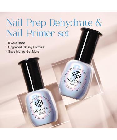 15ml No Wipe Gel Top Coat and Base Coat Set for Long Lasting Nail Art - Clear Shine Gloss - Resin Tested Formula - Nail Primer - Buy Online on SooperMarket.com