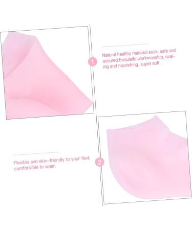 minkissy 1 Pair Protective Socks Women Socks Jelly Spa Pedicure Moisture Socks for Dry Feet Ladies Socks High Heels for Women Heel Socks Gel Anti Dry Sock Repair Protective Shoes Miss Sebs - Buy Online on SooperMarket.com